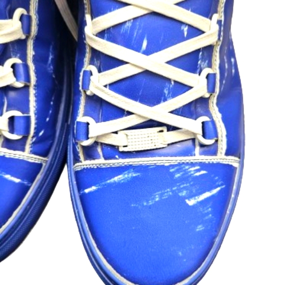 Balenciaga Arena leather "Marker Print" hightops - Picture 4 of 11